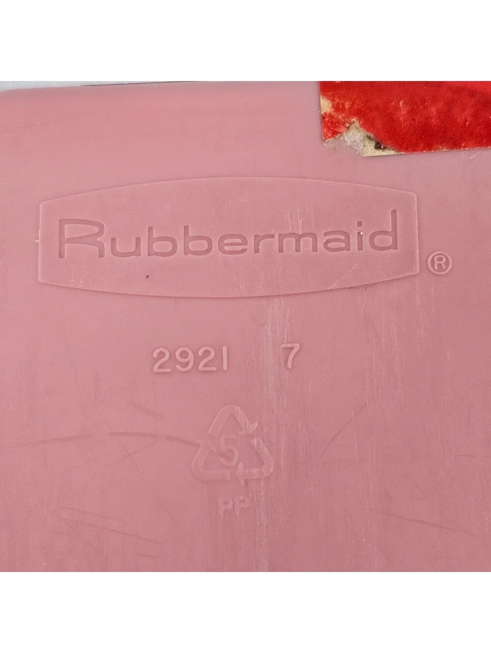 Vintage Rubbermaid Pink Silverware Drawer Organizer Tray 2921 6 Compartment 13x9
